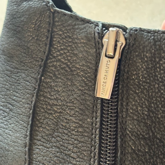 NWOT Vince Camuto Harlan Fringe Leather Boots - Picture 4 of 9